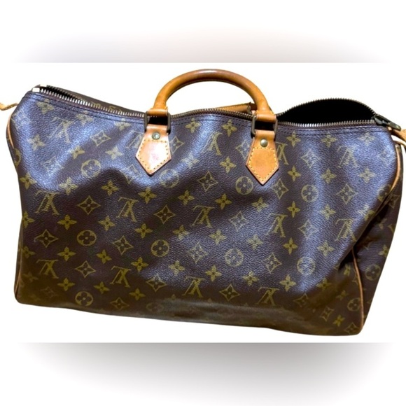 LOUIS VUITTON Monogram Speedy 35 Hand Bag Boston Bag, Authentic. EUC. - Picture 1 of 4